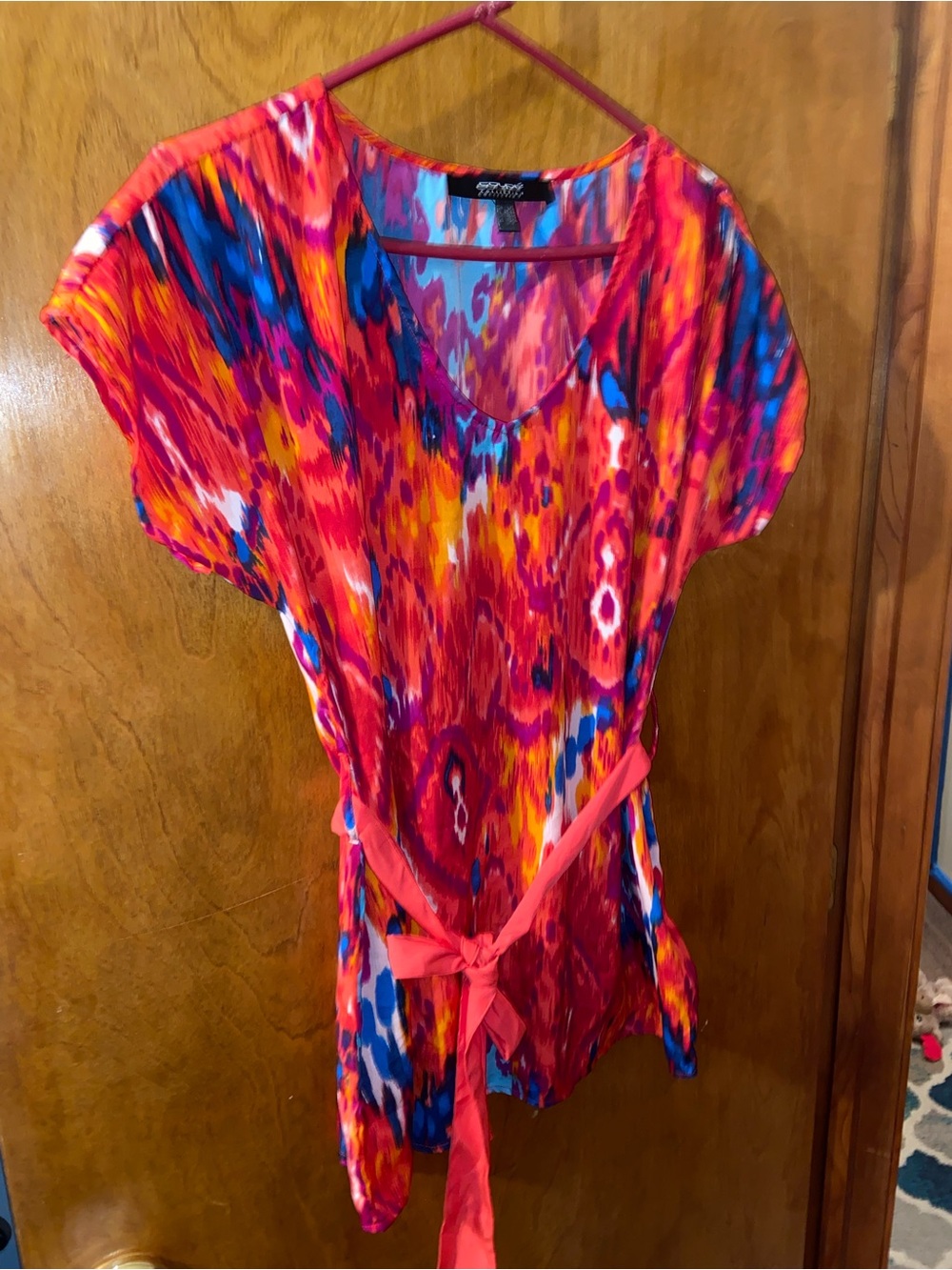 Coupe Collection Multicolor Tunic Top Size Large